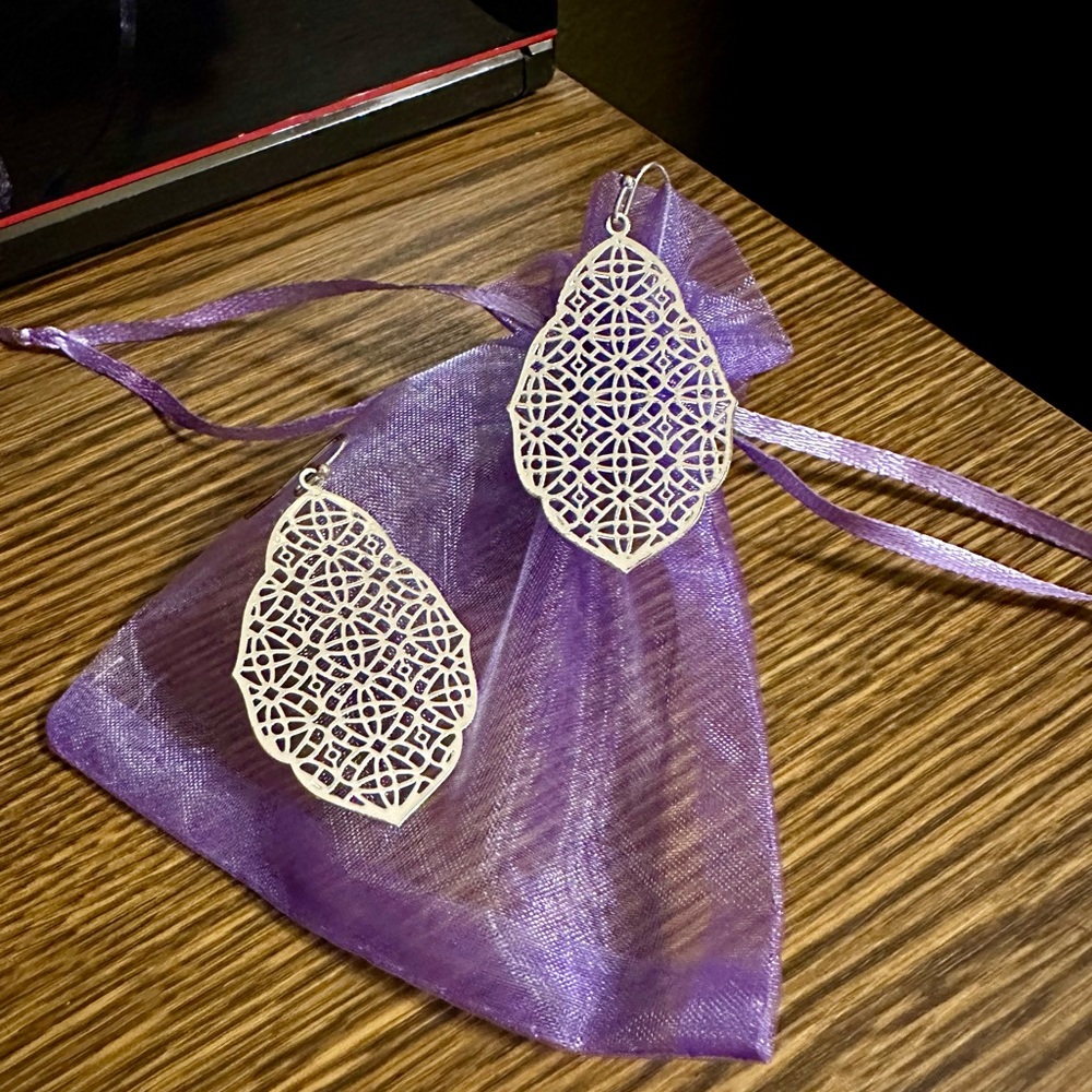 Open Weave Earrings
